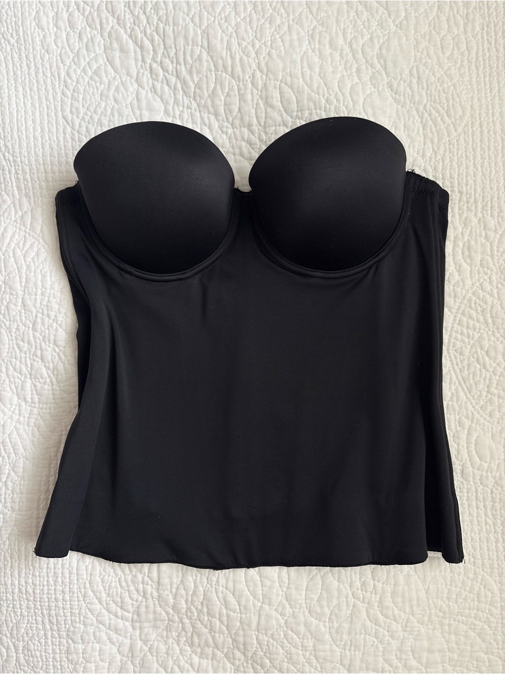 Vintage Sleek Seamless Strapless Boned Corset Top